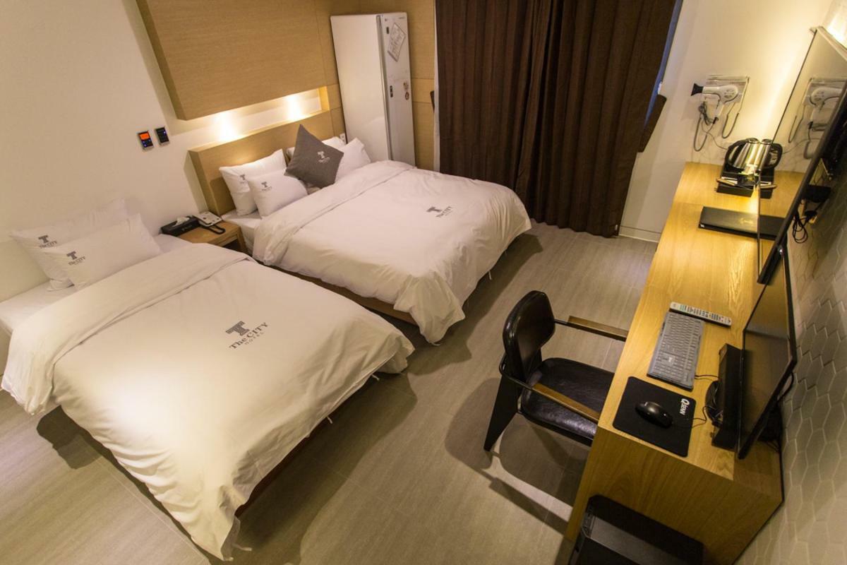 The City Hotel 全州市 エクステリア 写真